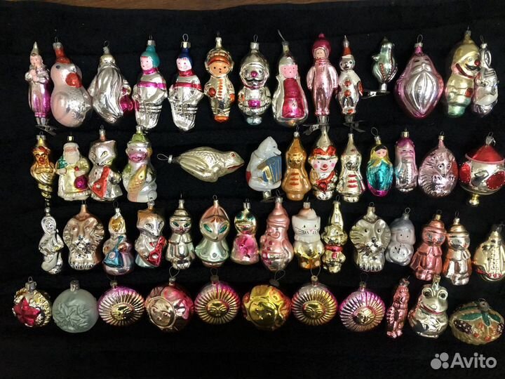 Елочные игрушки СССР.Большой выбор