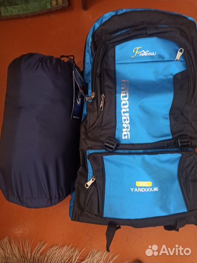 Спальный мешок+рюкзак