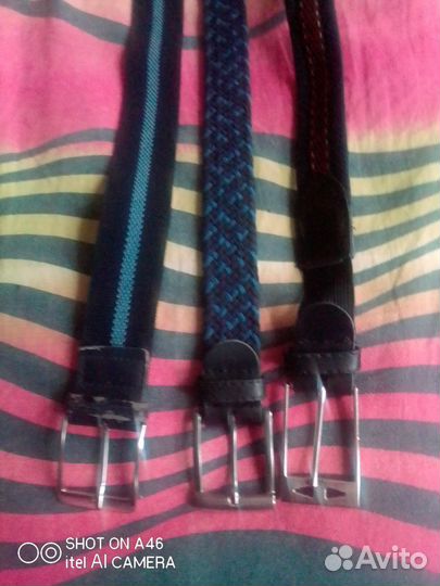 Ремни брючные 120 см на резине
