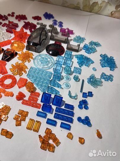 Lego прозрачные детали поштучно