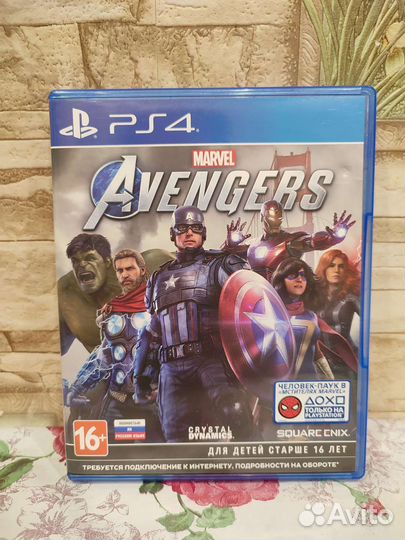 Диск Avengers для ps4