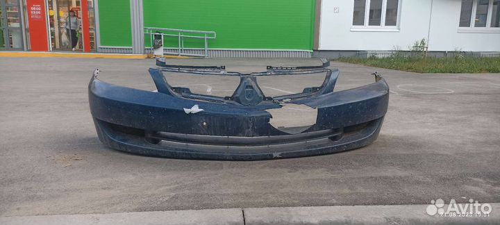 Передний бампер lancer 9