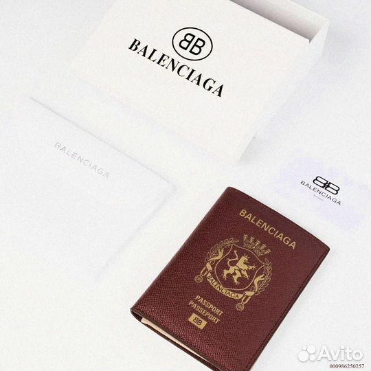 Обложка на паспорт Balenciaga (Арт.85531)