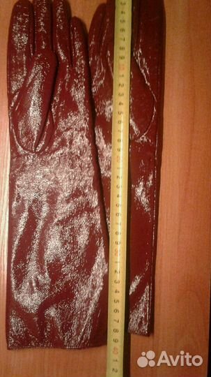 Перчатки лак, демисезон