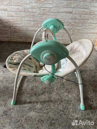 Детские электронные качели для новорожденных