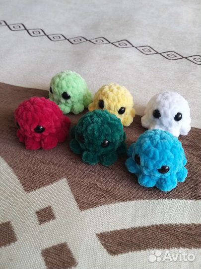 Вязаный осьминог