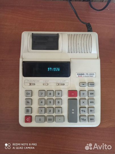 Калькулятор casio FR-2600