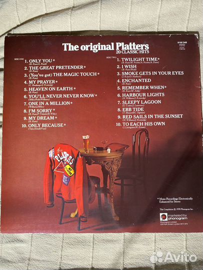 The Platters The Original Platters lp