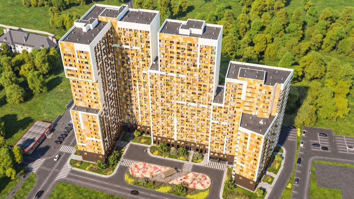 2-к. квартира, 60 м², 13/25 эт.