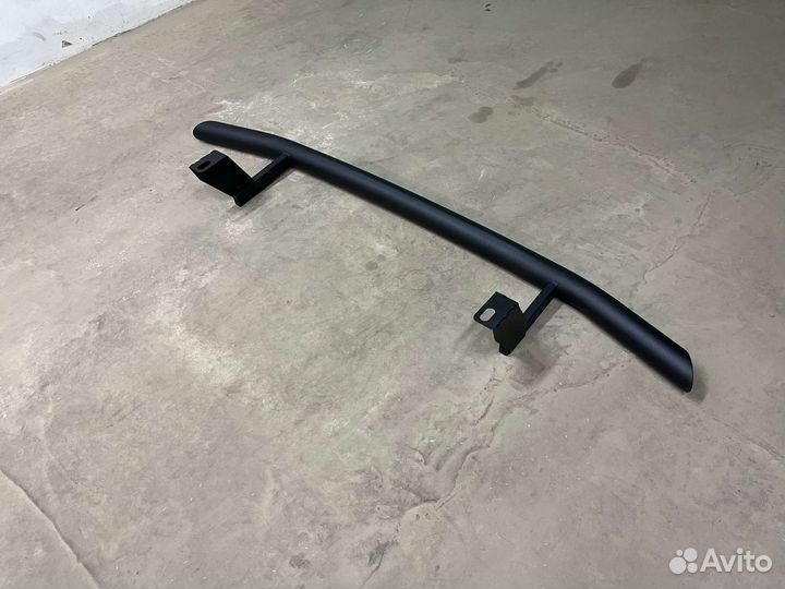 Защита Переда Нива Урбан Труба чёрный мат глянец