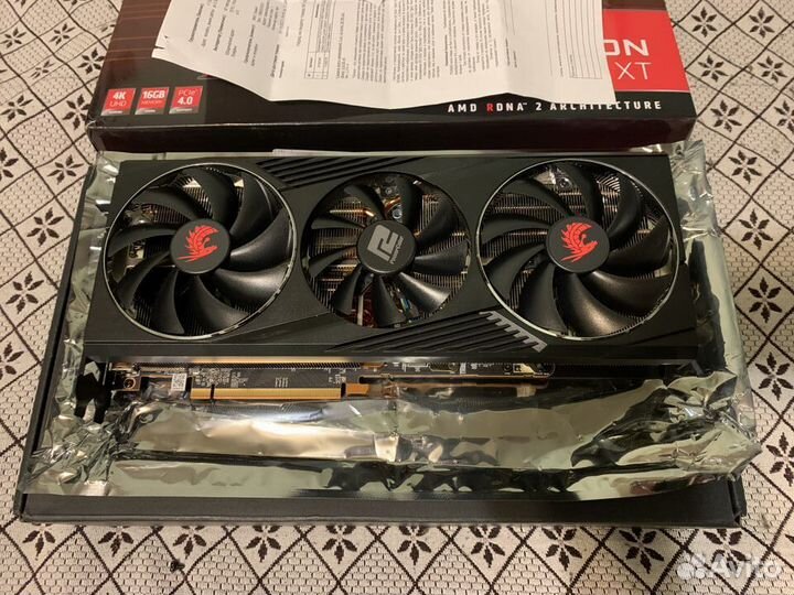 AMD RX 6800XT Powercolor Red Dragon (гарантия DNS)