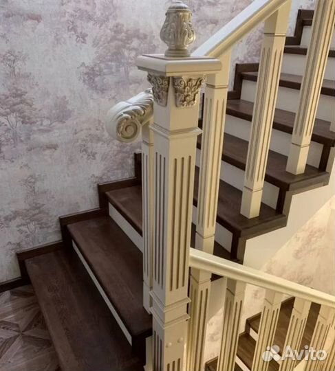 Изготовление и установка лестницы