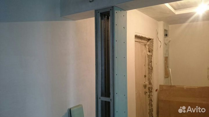 Монтаж перегородок