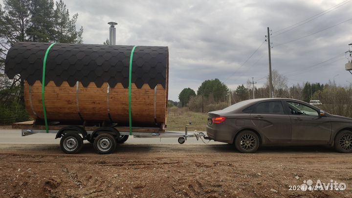 Аренда квадро бани на авто прицепе