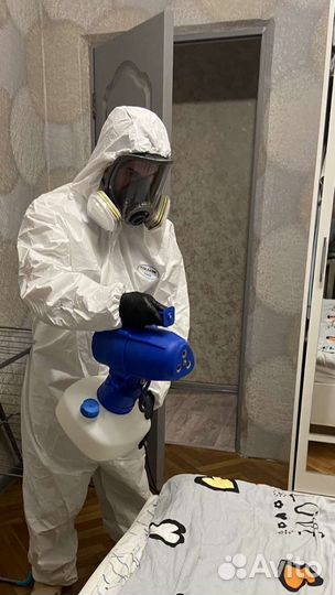 Дезинфектор частный.Уничтожение насекомых