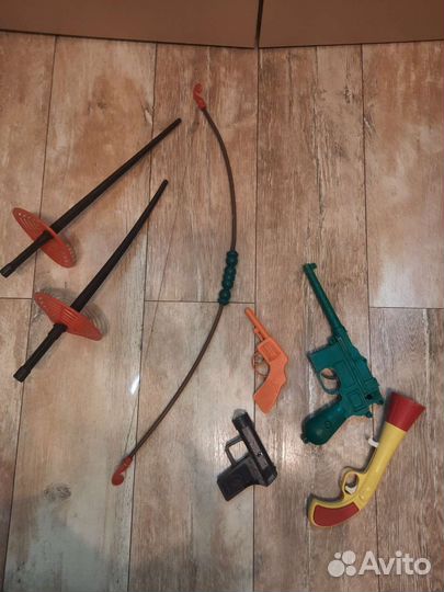 Детские пистолеты лук СССР