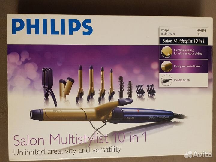 Универсальный стайлер (плойка) Philips 10 in 1