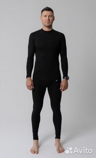 Комплект термобелье nordski Active Pro black