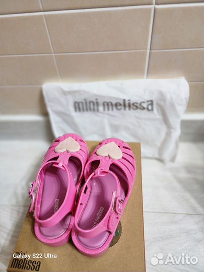 Сандалии босоножки для девочки mini melissa