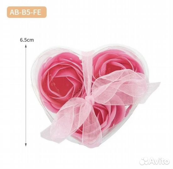 Мыльные розы 3 шт