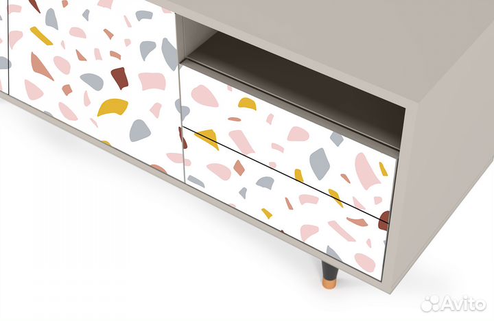 Тв-тумба T7 - Сатин - Marmelade Cheese