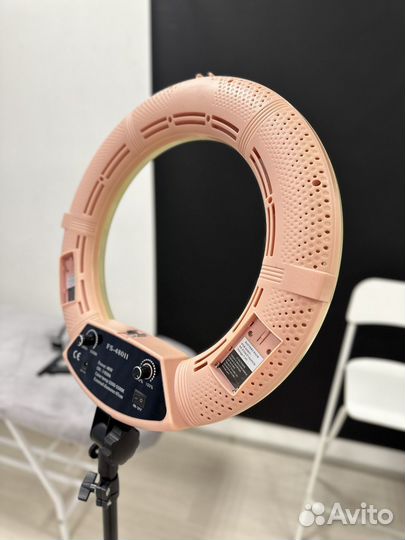 Кольцевая лампа 45см со штативом