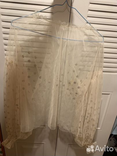 Блузка прощрачная из органзы