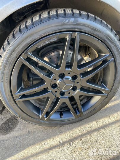 Диски Mercedes AMG оригинал с резиной зима