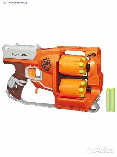 Бластер Nerf с мягкими пулями для детей
