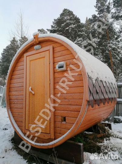 Баня бочка от производителя 2,5 м