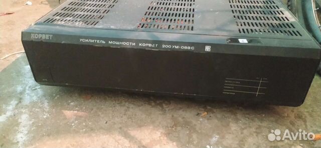 Усилитель Корвет 200ум-088С купить в Москве | Электроника | Авито