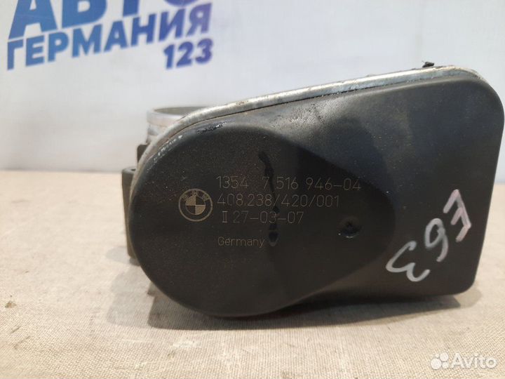 Дроссельная заслонка Bmw 630 E63 N52B30A 2007