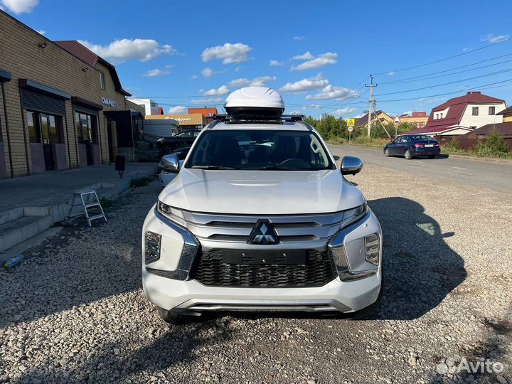 Бокс Aerobox 470л белый Митсубиси Паджеро Спорт