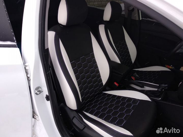 Авточехлы premium covers на хендай солярис 2