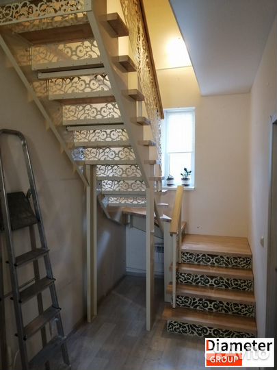 Изготовление забежной лестницы из металла