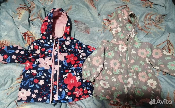 Куртка демисезонная для девочки 92