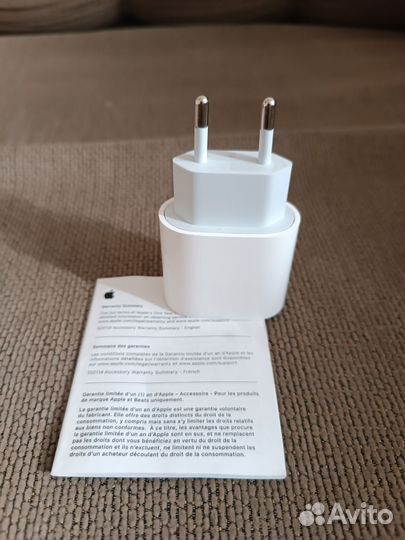 Новая Зарядка Apple 20W/USB-C