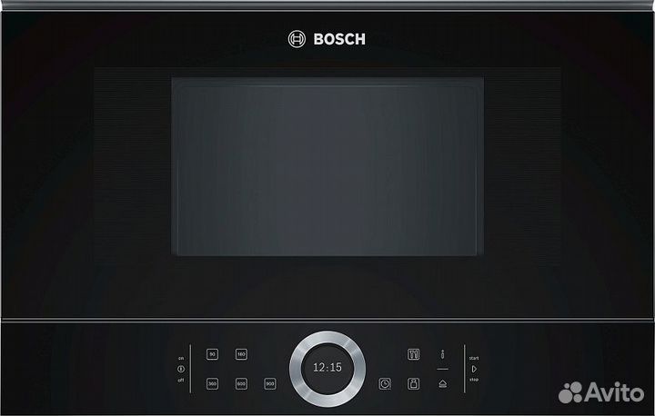 Встраиваемая микроволновая печь bosch BFR634GB1