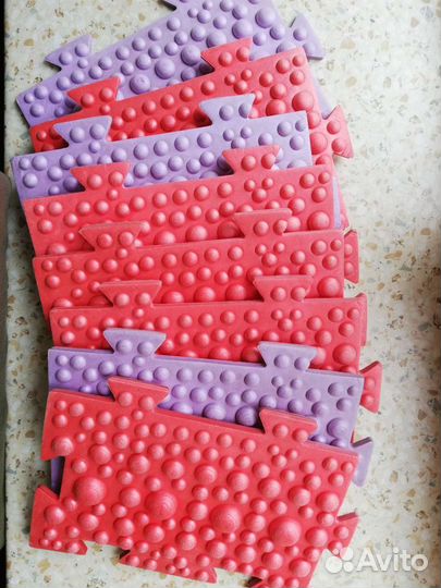 Ортопедический коврик (пазл 8 шт)