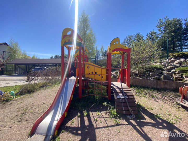 Детский игровой комплекс уличный бу + карусель