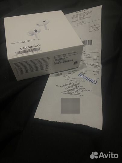 Дубай не вскрытые наушники AirPods Pro 2 USB C