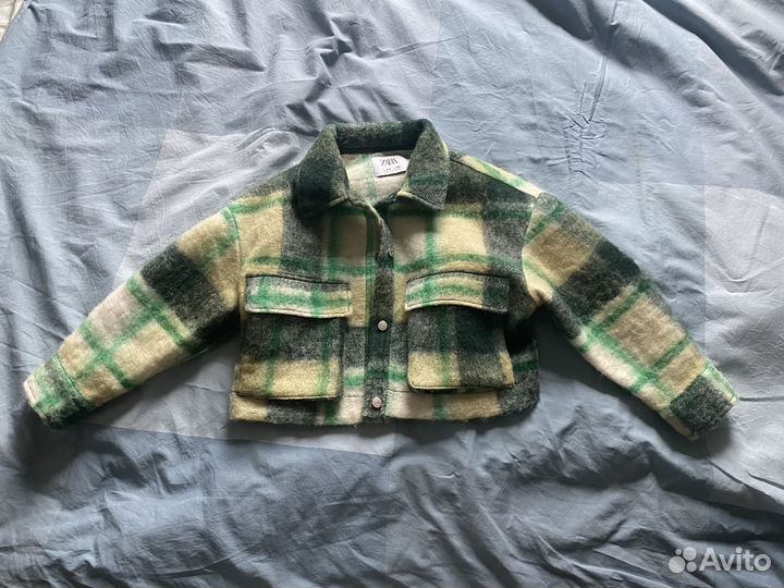 Куртка рубашка zara