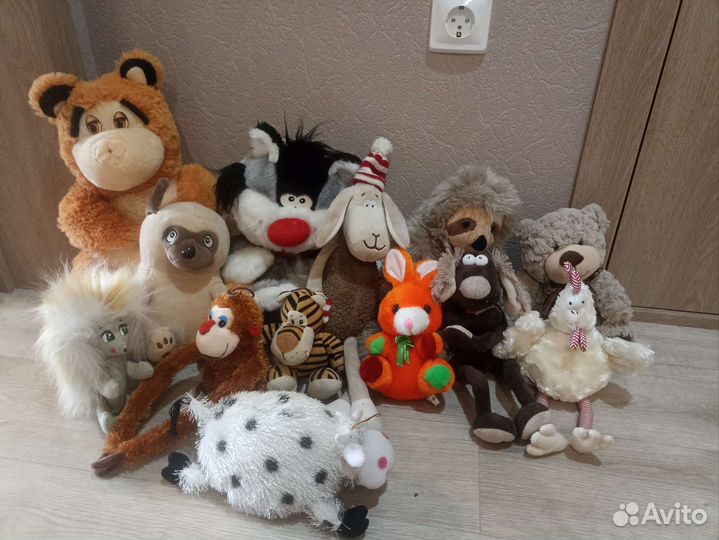 Мягкие игрушки пакетом