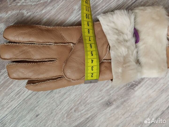 Перчатки подростковые из овчины