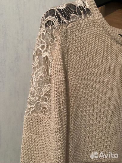 Джемпер с кружевом Lusio 44-46