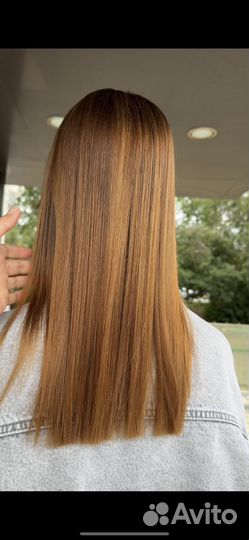 Кератиновое выпрямление