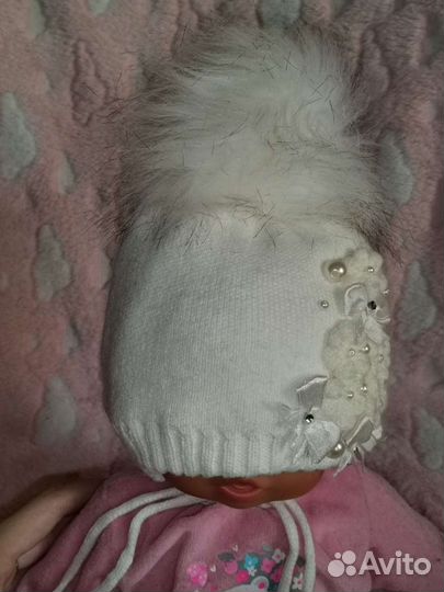 Шапка для девочки