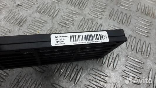 Электрический радиатор отопителя (тэн) renault flu