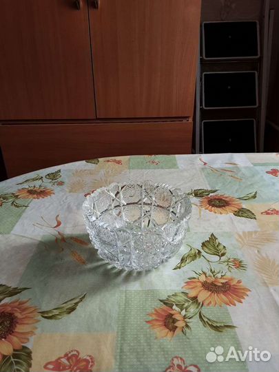 Ваза хрустальная СССР