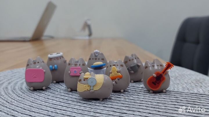 Полный набор коллекционных фигурок pusheen